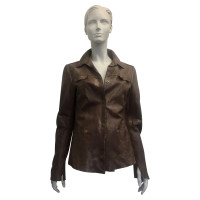 Other Designer Jacket/Coat Leather in Brown