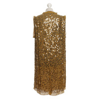 By Malene Birger Sequined dress in olive