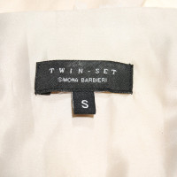 Twin Set Simona Barbieri Sjaal in Crème