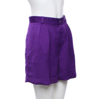 Ralph Lauren Shorts Silk in Violet