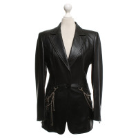 Escada Leather jacket in black