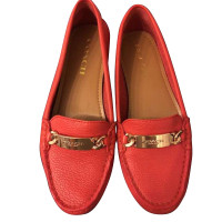 Coach Slippers/Ballerina's in Rood