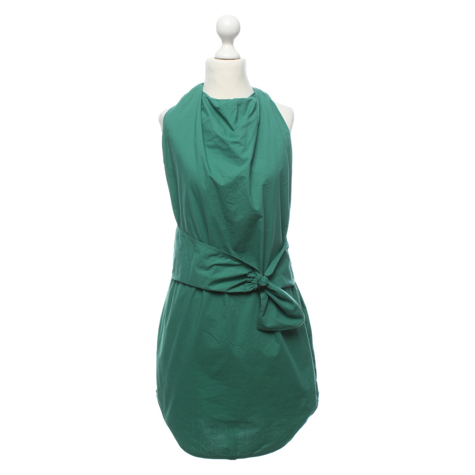 Acne Kleid aus Baumwolle in Grün