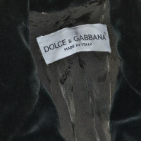 Dolce & Gabbana giacca velluto