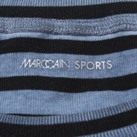 Marc Cain T-Shirt in Blau-Grau/Schwarz