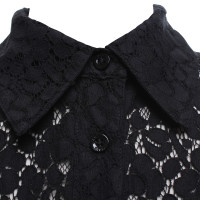 Armani Jeans Lace blouse in black