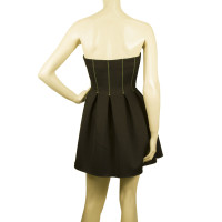 Philipp Plein Super Mini Strapless Black Dress