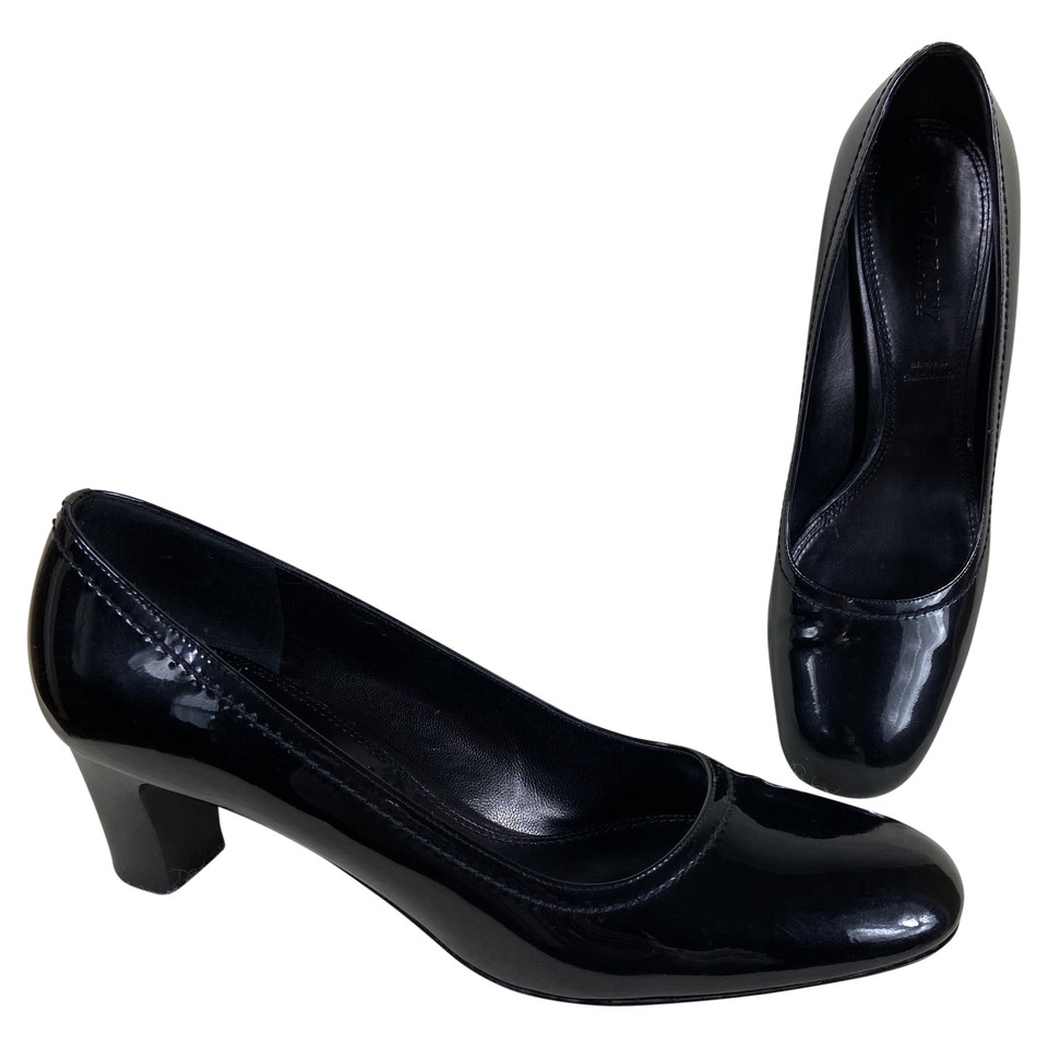 Bally Pumps/Peeptoes Leather in Black