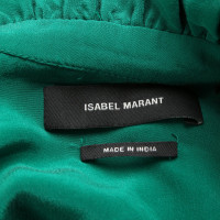 Isabel Marant Top Silk in Green