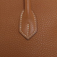 Hermès Birkin Bag 35 Leer in Beige
