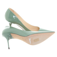 Jimmy Choo Pumps/Peeptoes en Cuir verni en Vert