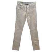 7 For All Mankind Gecoate jeans in goud
