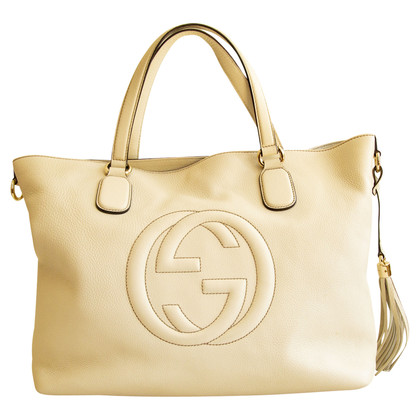 Gucci Soho Bag Leather in White