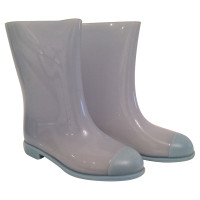 Chanel rain boots 