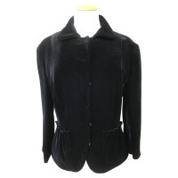 Alberta Ferretti Velvet blazer with silk content