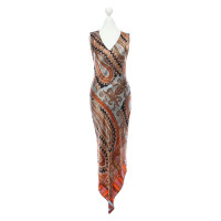 Antik Batik Maxi-jurk gemaakt van zijde