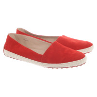 Tod's Slippers/Ballerinas Leather in Red