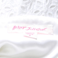 Betsey Johnson Jurk Katoen in Wit