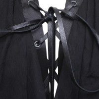 Barbara Bui Silk-top in black