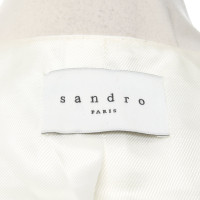 Sandro Blazer in Cream