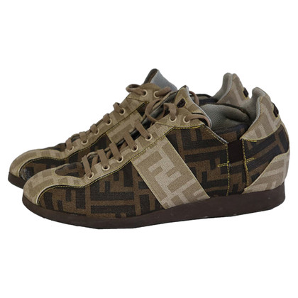Fendi Trainers Leather in Brown