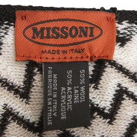 Missoni Poncho con motivo