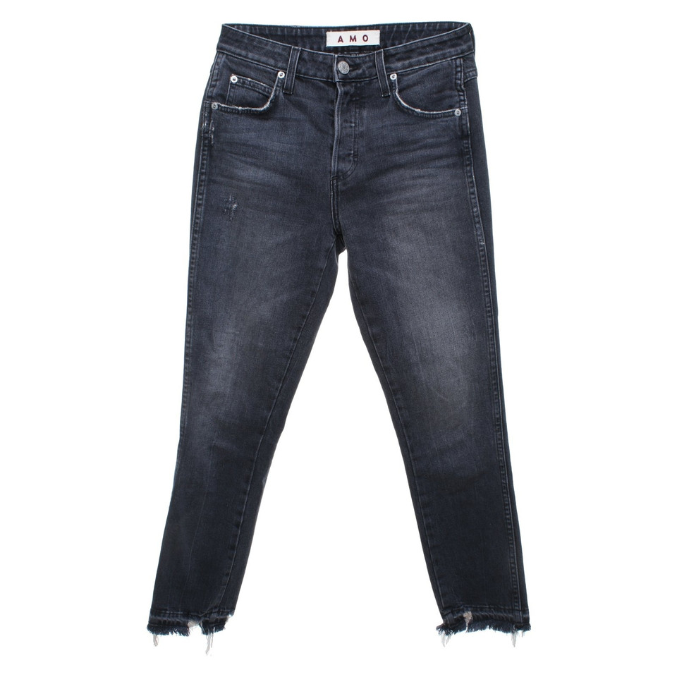 Andere Marke Amo - Jeans im Destroyed-Look