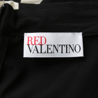 Red Valentino Robe en Soie en Noir