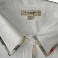 Burberry Polo camicia in bianco