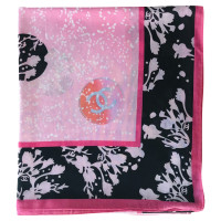 Chanel Schal/Tuch aus Baumwolle in Rosa / Pink