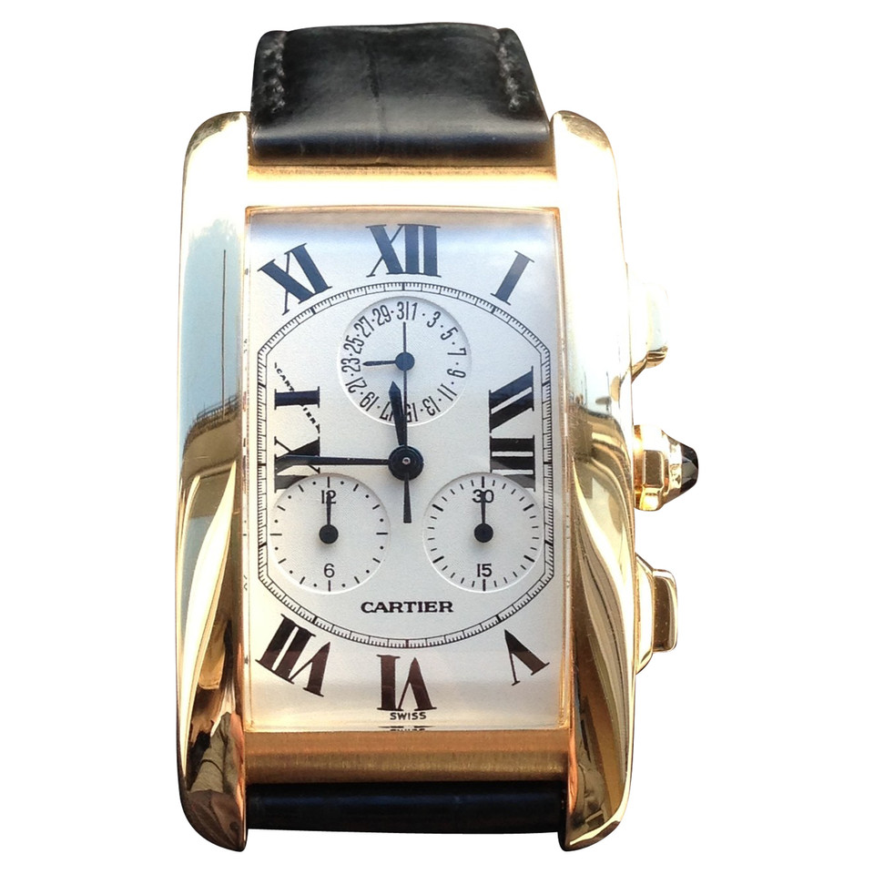 Cartier Clock "Tank Américaine"