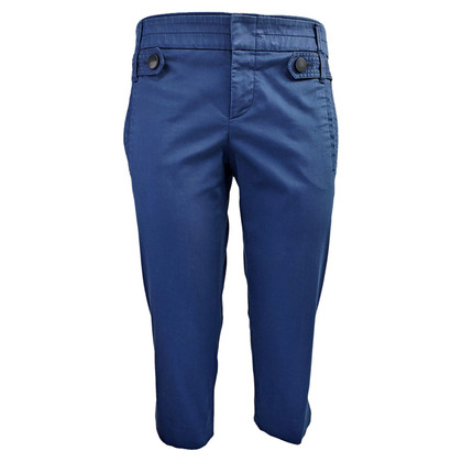 Gucci Paire de Pantalon en Coton en Bleu