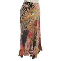Roberto Cavalli Trumpet skirt made of silk