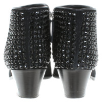 Giuseppe Zanotti Ankle boots with rhinestones