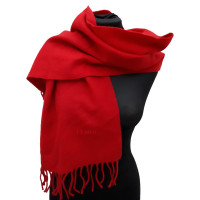Fendi Scarf/Shawl Wool in Red