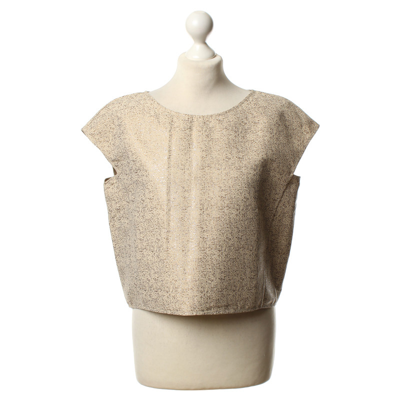 Max Mara Beige top corto