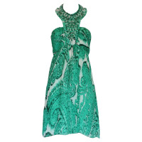 Milly Dress Silk in Green