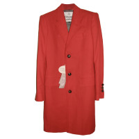 Vivienne Westwood Jacke/Mantel aus Baumwolle in Rot