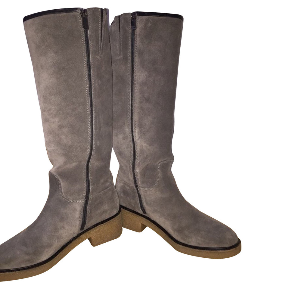 Tommy Hilfiger Boots Suede in Grey