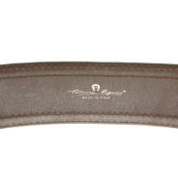 Aigner Leather belt in bicolor