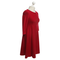 Cacharel Robe rouge en laine