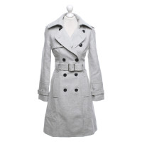 Karen Millen Jacke/Mantel aus Wolle in Grau