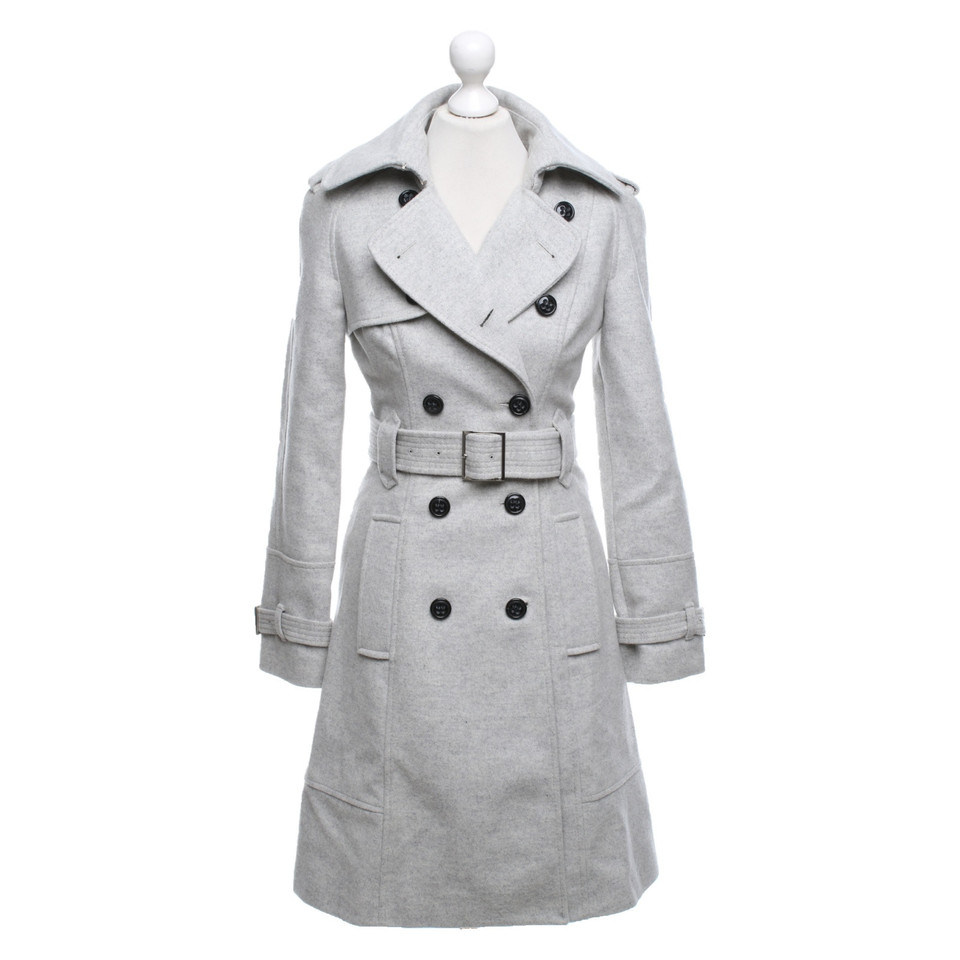 Karen Millen Giacca / cappotto di lana grigia