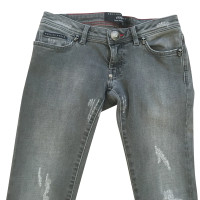 Philipp Plein Jeans aus Baumwolle in Grau