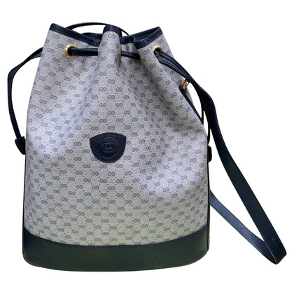 Gucci Ophidia Bucket Bag en Cuir en Bleu