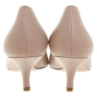Pura Lopez Slippers/Ballerinas Leather in Nude
