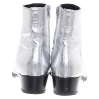 Maison Martin Margiela Ankle boots in silver
