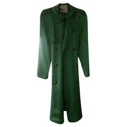 Lanvin Jacke/Mantel aus Seide in Grün