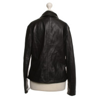 Joop! Leather jacket in black