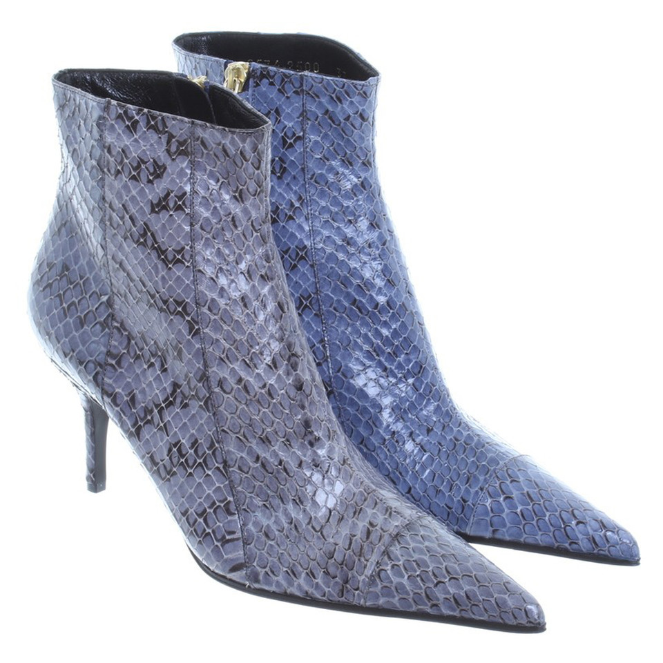 Dolce & Gabbana Ankle booties made of Python leather